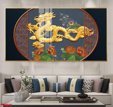 Tranh Rồng Hổ Phong Thủy | Tranh Ngọc Việt - Đắk Lắk | Tranh Ngọc Việt - Xưởng Tranh Đẹp Buôn Ma Thuột (BMT) DakLak