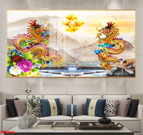 Tranh Rồng Hổ Phong Thủy | Tranh Ngọc Việt - Đắk Lắk | Tranh Ngọc Việt - Xưởng Tranh Đẹp Buôn Ma Thuột (BMT) DakLak