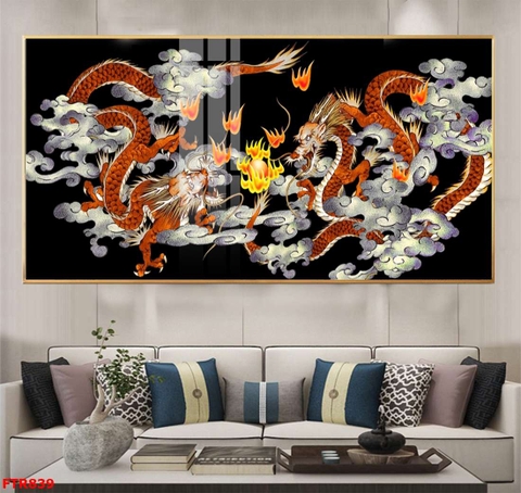 Tranh Rồng Hổ Phong Thủy | Tranh Ngọc Việt - Đắk Lắk | Tranh Ngọc Việt - Xưởng Tranh Đẹp Buôn Ma Thuột (BMT) DakLak