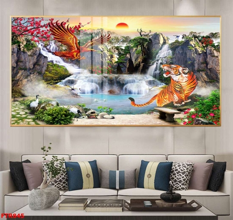 Tranh Rồng Hổ Phong Thủy | Tranh Ngọc Việt - Đắk Lắk | Tranh Ngọc Việt - Xưởng Tranh Đẹp Buôn Ma Thuột (BMT) DakLak