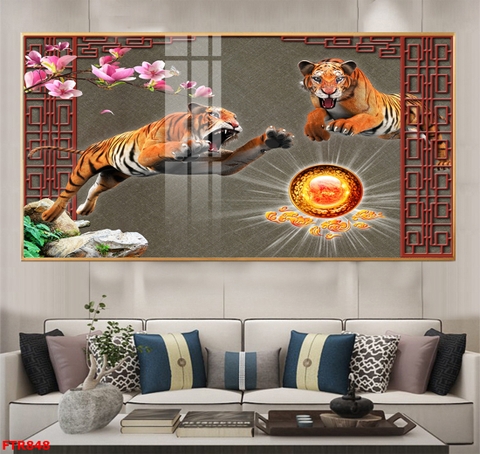 Tranh Rồng Hổ Phong Thủy | Tranh Ngọc Việt - Đắk Lắk | Tranh Ngọc Việt - Xưởng Tranh Đẹp Buôn Ma Thuột (BMT) DakLak