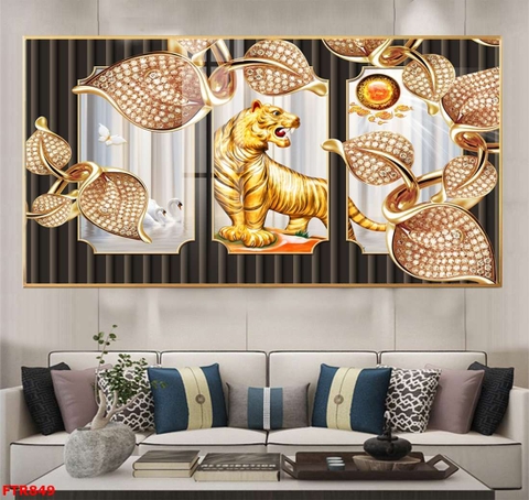 Tranh Rồng Hổ Phong Thủy | Tranh Ngọc Việt - Đắk Lắk | Tranh Ngọc Việt - Xưởng Tranh Đẹp Buôn Ma Thuột (BMT) DakLak