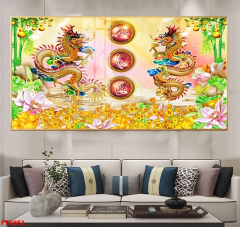 Tranh Rồng Hổ Phong Thủy | Tranh Ngọc Việt - Đắk Lắk | Tranh Ngọc Việt - Xưởng Tranh Đẹp Buôn Ma Thuột (BMT) DakLak