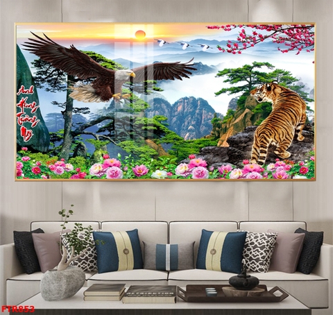 Tranh Rồng Hổ Phong Thủy | Tranh Ngọc Việt - Đắk Lắk | Tranh Ngọc Việt - Xưởng Tranh Đẹp Buôn Ma Thuột (BMT) DakLak