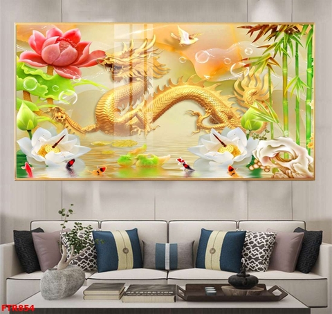 Tranh Rồng Hổ Phong Thủy | Tranh Ngọc Việt - Đắk Lắk | Tranh Ngọc Việt - Xưởng Tranh Đẹp Buôn Ma Thuột (BMT) DakLak