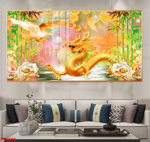 Tranh Rồng Hổ Phong Thủy | Tranh Ngọc Việt - Đắk Lắk | Tranh Ngọc Việt - Xưởng Tranh Đẹp Buôn Ma Thuột (BMT) DakLak