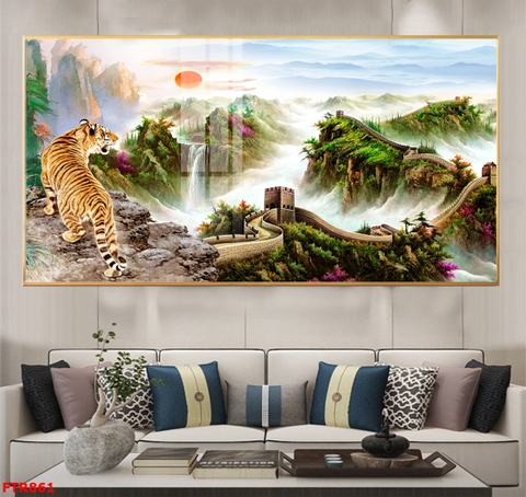 Tranh Rồng Hổ Phong Thủy | Tranh Ngọc Việt - Đắk Lắk | Tranh Ngọc Việt - Xưởng Tranh Đẹp Buôn Ma Thuột (BMT) DakLak