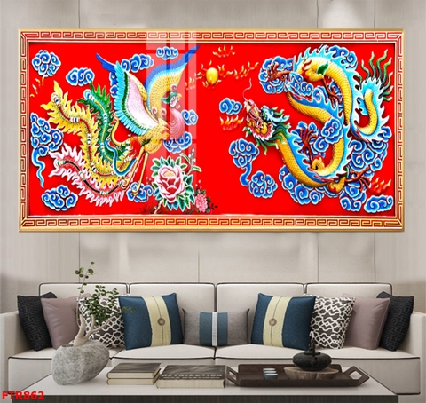 Tranh Rồng Hổ Phong Thủy | Tranh Ngọc Việt - Đắk Lắk | Tranh Ngọc Việt - Xưởng Tranh Đẹp Buôn Ma Thuột (BMT) DakLak