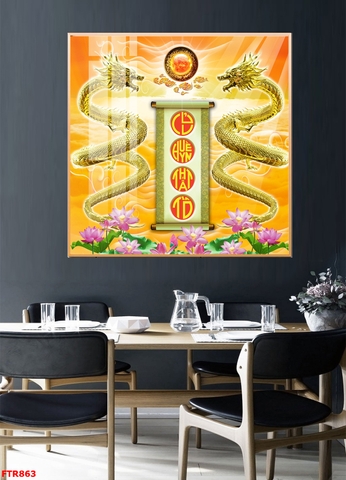 Tranh Rồng Hổ Phong Thủy | Tranh Ngọc Việt - Đắk Lắk | Tranh Ngọc Việt - Xưởng Tranh Đẹp Buôn Ma Thuột (BMT) DakLak