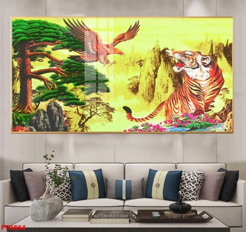 Tranh Rồng Hổ Phong Thủy | Tranh Ngọc Việt - Đắk Lắk | Tranh Ngọc Việt - Xưởng Tranh Đẹp Buôn Ma Thuột (BMT) DakLak