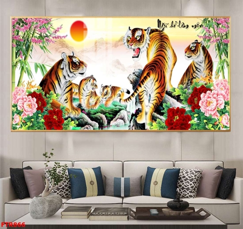 Tranh Rồng Hổ Phong Thủy | Tranh Ngọc Việt - Đắk Lắk | Tranh Ngọc Việt - Xưởng Tranh Đẹp Buôn Ma Thuột (BMT) DakLak