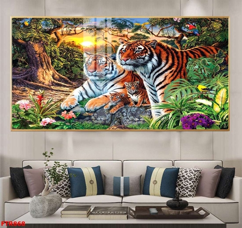 Tranh Rồng Hổ Phong Thủy | Tranh Ngọc Việt - Đắk Lắk | Tranh Ngọc Việt - Xưởng Tranh Đẹp Buôn Ma Thuột (BMT) DakLak