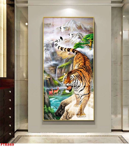 Tranh Rồng Hổ Phong Thủy | Tranh Ngọc Việt - Đắk Lắk | Tranh Ngọc Việt - Xưởng Tranh Đẹp Buôn Ma Thuột (BMT) DakLak