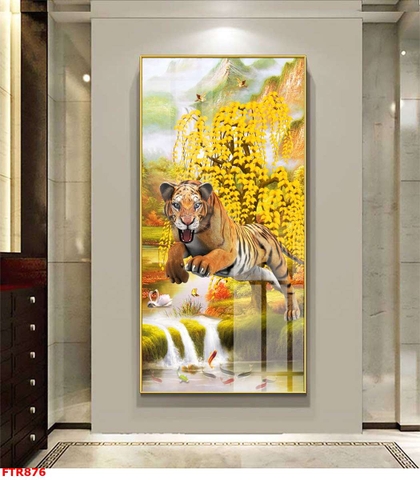 Tranh Rồng Hổ Phong Thủy | Tranh Ngọc Việt - Đắk Lắk | Tranh Ngọc Việt - Xưởng Tranh Đẹp Buôn Ma Thuột (BMT) DakLak