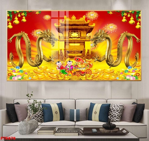 Tranh Rồng Hổ Phong Thủy | Tranh Ngọc Việt - Đắk Lắk | Tranh Ngọc Việt - Xưởng Tranh Đẹp Buôn Ma Thuột (BMT) DakLak