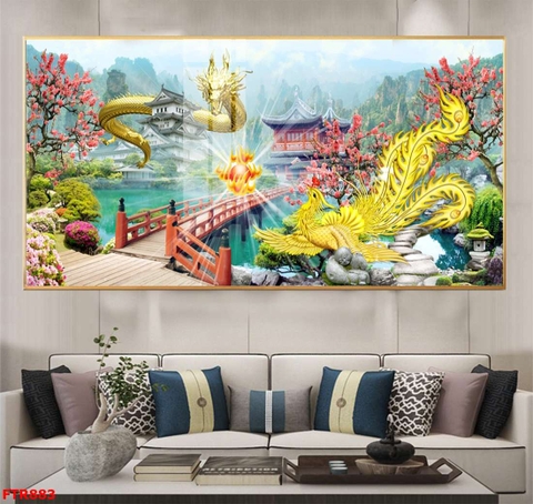 Tranh Rồng Hổ Phong Thủy | Tranh Ngọc Việt - Đắk Lắk | Tranh Ngọc Việt - Xưởng Tranh Đẹp Buôn Ma Thuột (BMT) DakLak