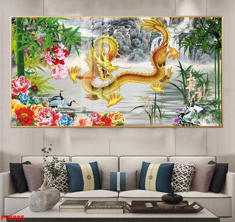 Tranh Rồng Hổ Phong Thủy | Tranh Ngọc Việt - Đắk Lắk | Tranh Ngọc Việt - Xưởng Tranh Đẹp Buôn Ma Thuột (BMT) DakLak