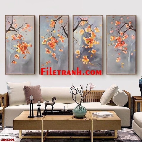 Tranh Cây Hồng Đẹp | Tranh Ngọc Việt - Đắk Lắk | Tranh Ngọc Việt - Xưởng Tranh Đẹp Buôn Ma Thuột (BMT) DakLak