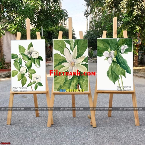 Tranh Lá Cây Nhiệt Đới | Tranh Ngọc Việt - Đắk Lắk | Tranh Ngọc Việt - Xưởng Tranh Đẹp Buôn Ma Thuột (BMT) DakLak