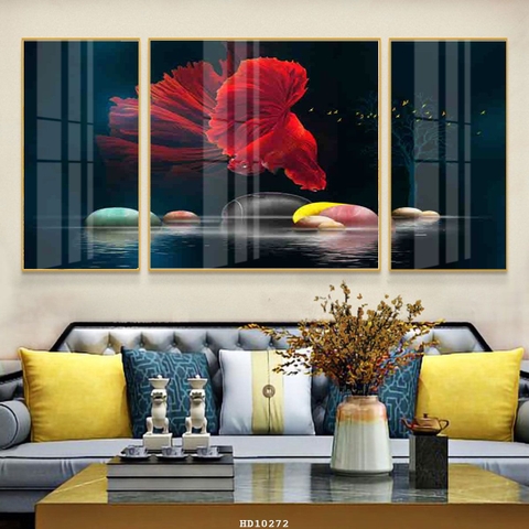 Tranh Cá Phong Thủy | Tranh Ngọc Việt - Đắk Lắk | Tranh Ngọc Việt - Xưởng Tranh Đẹp Buôn Ma Thuột (BMT) DakLak