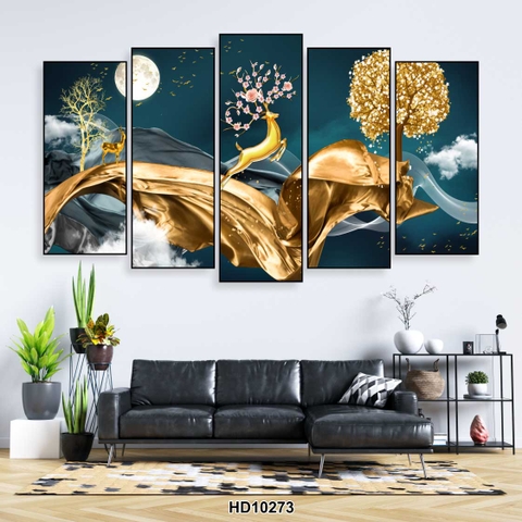 Bộ 5 Tranh Ghép Đẹp, Sang | Tranh Ngọc Việt - Đắk Lắk | Tranh Ngọc Việt - Xưởng Tranh Đẹp Buôn Ma Thuột (BMT) DakLak