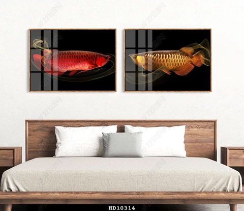 Tranh Cá Phong Thủy | Tranh Ngọc Việt - Đắk Lắk | Tranh Ngọc Việt - Xưởng Tranh Đẹp Buôn Ma Thuột (BMT) DakLak