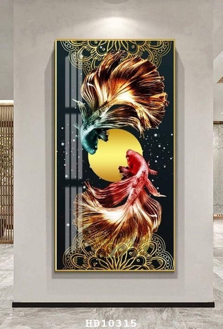 Tranh Cá Phong Thủy | Tranh Ngọc Việt - Đắk Lắk | Tranh Ngọc Việt - Xưởng Tranh Đẹp Buôn Ma Thuột (BMT) DakLak