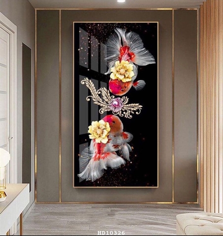 Tranh Cá Phong Thủy | Tranh Ngọc Việt - Đắk Lắk | Tranh Ngọc Việt - Xưởng Tranh Đẹp Buôn Ma Thuột (BMT) DakLak