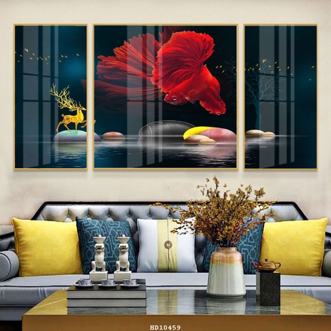 Tranh Cá Phong Thủy | Tranh Ngọc Việt - Đắk Lắk | Tranh Ngọc Việt - Xưởng Tranh Đẹp Buôn Ma Thuột (BMT) DakLak