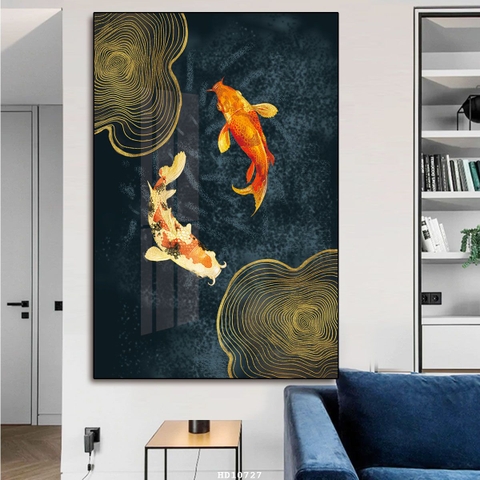 Tranh Cá Phong Thủy | Tranh Ngọc Việt - Đắk Lắk | Tranh Ngọc Việt - Xưởng Tranh Đẹp Buôn Ma Thuột (BMT) DakLak