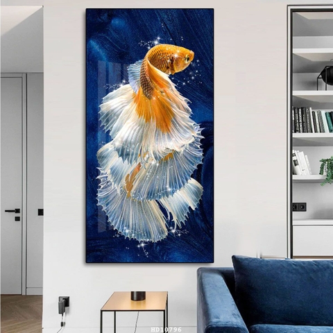 Tranh Cá Phong Thủy | Tranh Ngọc Việt - Đắk Lắk | Tranh Ngọc Việt - Xưởng Tranh Đẹp Buôn Ma Thuột (BMT) DakLak