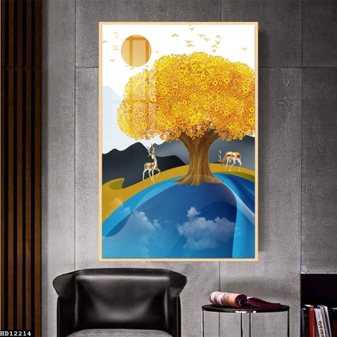 Tranh Cây Kim Tiền | Tranh Ngọc Việt - Đắk Lắk | Tranh Ngọc Việt - Xưởng Tranh Đẹp Buôn Ma Thuột (BMT) DakLak