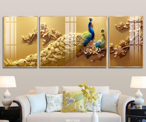 Tranh Chim Công Đẹp | Tranh Ngọc Việt - Đắk Lắk | Tranh Ngọc Việt - Xưởng Tranh Đẹp Buôn Ma Thuột (BMT) DakLak