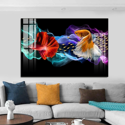 Tranh Cá Phong Thủy | Tranh Ngọc Việt - Đắk Lắk | Tranh Ngọc Việt - Xưởng Tranh Đẹp Buôn Ma Thuột (BMT) DakLak