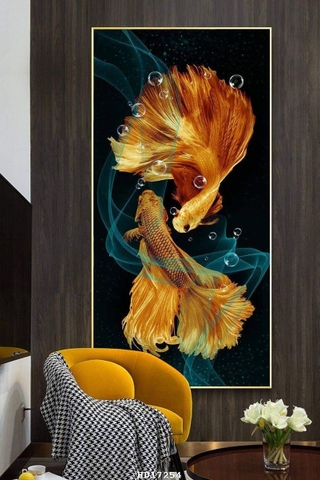 Tranh Cá Phong Thủy | Tranh Ngọc Việt - Đắk Lắk | Tranh Ngọc Việt - Xưởng Tranh Đẹp Buôn Ma Thuột (BMT) DakLak