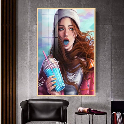 Tranh Cô Gái - Đẹp, Sang | Tranh Ngọc Việt - Đắk Lắk | Tranh Ngọc Việt - Xưởng Tranh Đẹp Buôn Ma Thuột (BMT) DakLak