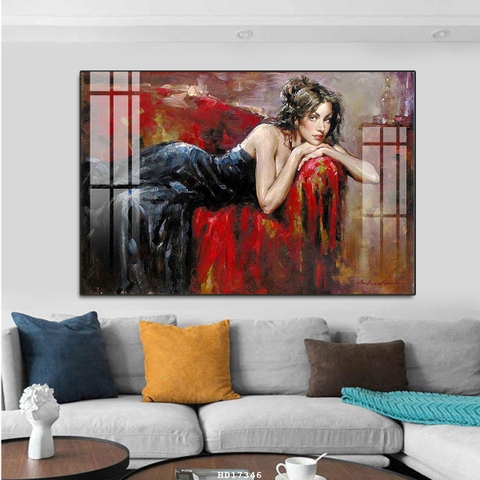 Tranh Cô Gái - Đẹp, Sang | Tranh Ngọc Việt - Đắk Lắk | Tranh Ngọc Việt - Xưởng Tranh Đẹp Buôn Ma Thuột (BMT) DakLak