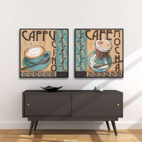 Tranh Quán Cà Phê - Coffee Shop | Tranh Ngọc Việt - Đắk Lắk | Tranh Ngọc Việt - Xưởng Tranh Đẹp Buôn Ma Thuột (BMT) DakLak