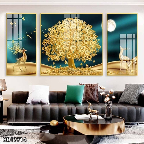 Tranh Cây Kim Tiền | Tranh Ngọc Việt - Đắk Lắk | Tranh Ngọc Việt - Xưởng Tranh Đẹp Buôn Ma Thuột (BMT) DakLak