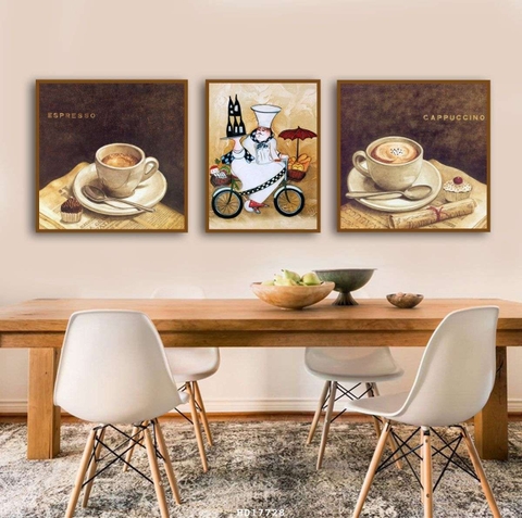 Tranh Quán Cà Phê - Coffee Shop | Tranh Ngọc Việt - Đắk Lắk | Tranh Ngọc Việt - Xưởng Tranh Đẹp Buôn Ma Thuột (BMT) DakLak