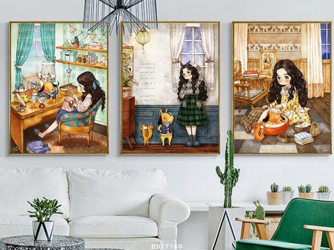 Tranh Cô Gái - Đẹp, Sang | Tranh Ngọc Việt - Đắk Lắk | Tranh Ngọc Việt - Xưởng Tranh Đẹp Buôn Ma Thuột (BMT) DakLak