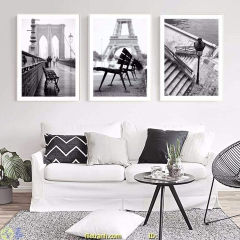 Tranh Đơn Sắc - Trắng Đen | Tranh Ngọc Việt - Đắk Lắk | Tranh Ngọc Việt - Xưởng Tranh Đẹp Buôn Ma Thuột (BMT) DakLak