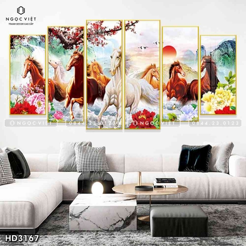 Bộ 6 Tranh Mới Đẹp | Tranh Ngọc Việt - Đắk Lắk | Tranh Ngọc Việt - Xưởng Tranh Đẹp Buôn Ma Thuột (BMT) DakLak