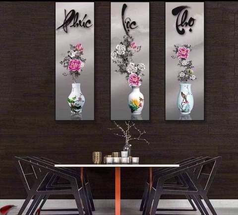 Tranh Phúc Lộc Thọ | Tranh Ngọc Việt - Đắk Lắk | Tranh Ngọc Việt - Xưởng Tranh Đẹp Buôn Ma Thuột (BMT) DakLak