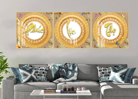 Tranh Phúc Lộc Thọ | Tranh Ngọc Việt - Đắk Lắk | Tranh Ngọc Việt - Xưởng Tranh Đẹp Buôn Ma Thuột (BMT) DakLak