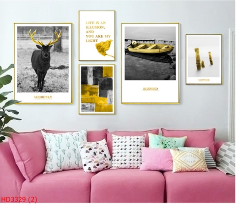 Tranh Bộ Nhiều Tấm | Tranh Ngọc Việt - Đắk Lắk | Tranh Ngọc Việt - Xưởng Tranh Đẹp Buôn Ma Thuột (BMT) DakLak