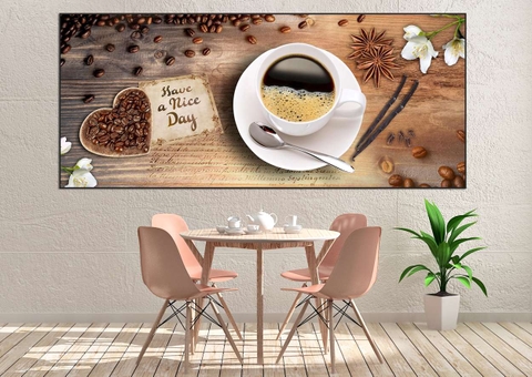 Tranh Quán Cà Phê - Coffee Shop | Tranh Ngọc Việt - Đắk Lắk | Tranh Ngọc Việt - Xưởng Tranh Đẹp Buôn Ma Thuột (BMT) DakLak