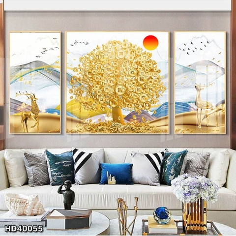 Tranh Cây Kim Tiền | Tranh Ngọc Việt - Đắk Lắk | Tranh Ngọc Việt - Xưởng Tranh Đẹp Buôn Ma Thuột (BMT) DakLak