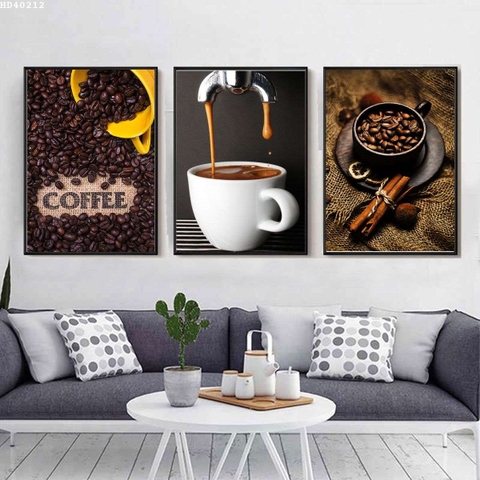 Tranh Quán Cà Phê - Coffee Shop | Tranh Ngọc Việt - Đắk Lắk | Tranh Ngọc Việt - Xưởng Tranh Đẹp Buôn Ma Thuột (BMT) DakLak