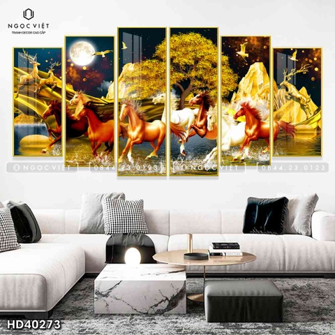 Bộ 6 Tranh Mới Đẹp | Tranh Ngọc Việt - Đắk Lắk | Tranh Ngọc Việt - Xưởng Tranh Đẹp Buôn Ma Thuột (BMT) DakLak